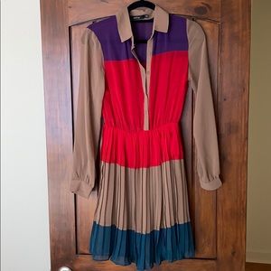 Parisian style light spring dress